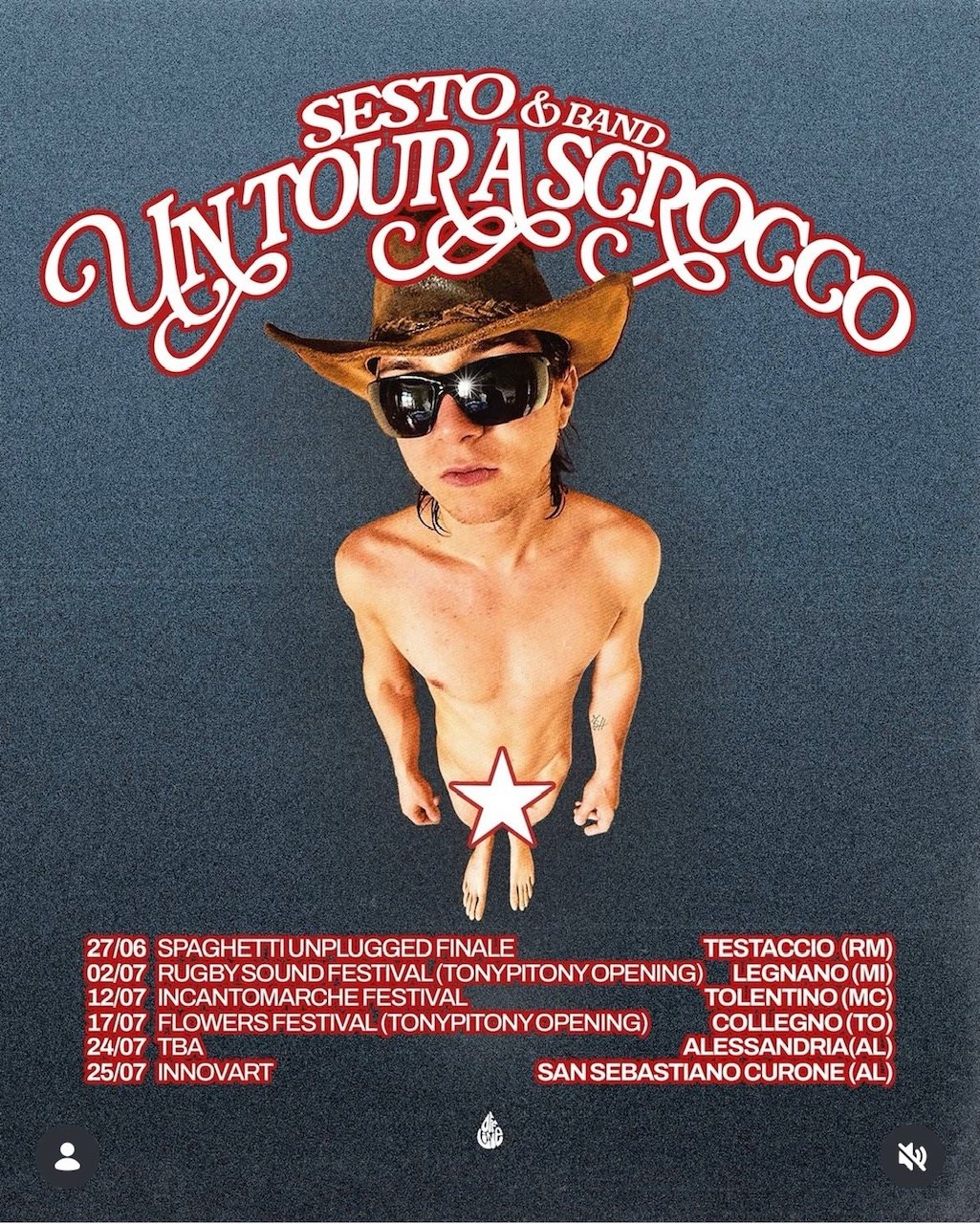 Sesto & Band Un Tour a Spocco poster