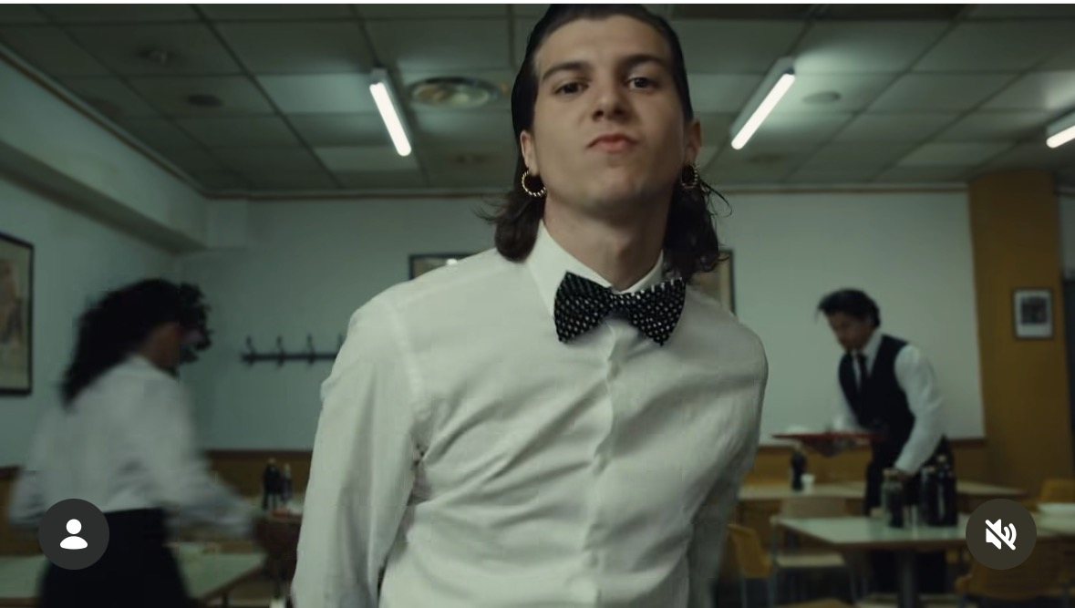 VI in a video still